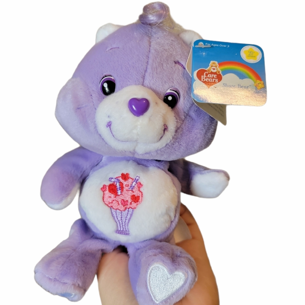 Carebear "sharebear" 20th anniversary 2002